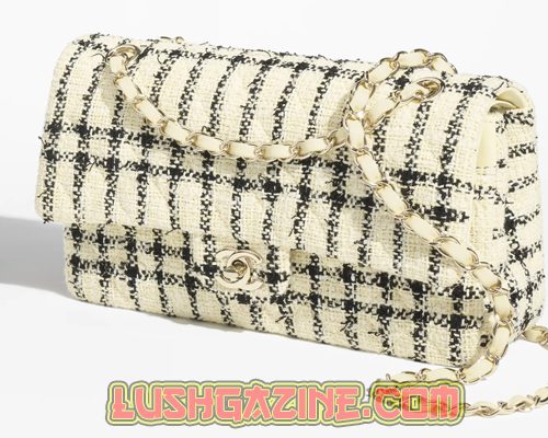 Classic 11.12 Handbag Tweed & Gold